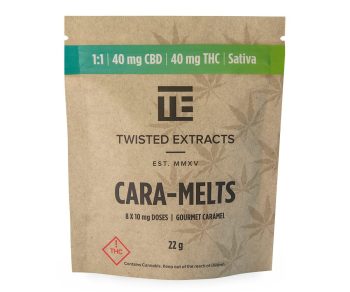 Twisted Extracts - Cara-melts | 40MG THC : 40MG CBD (Sativa)