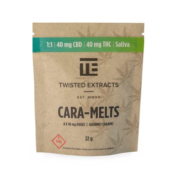 Twisted Extracts - Cara-melts | 40MG THC : 40MG CBD (Sativa)