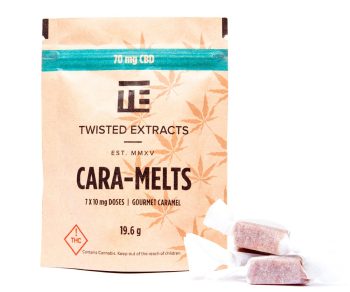 Twisted Extracts - Cara-melts | 80mg CBD
