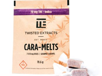 Twisted Extracts  – Indica Cara-melts | 80mg THC