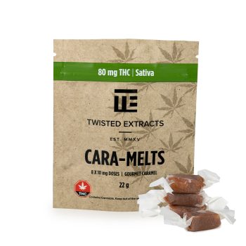 Twisted Extracts  – Sativa Cara-melts | 80mg THC