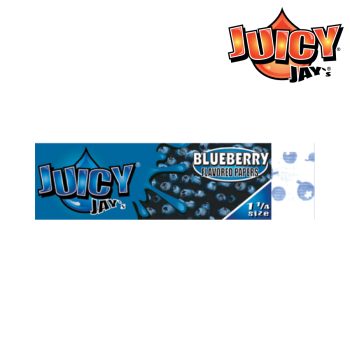Juicy Jay's – 1 1/4  Blueberry Flavoured Rolling Papers