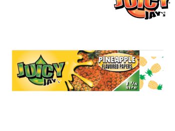 Juicy Jay's – 1 1/4  Pineapple Flavoured Rolling Papers