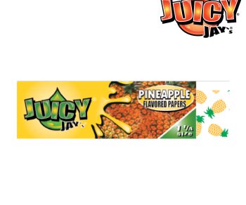Juicy Jay's – 1 1/4  Pineapple Flavoured Rolling Papers
