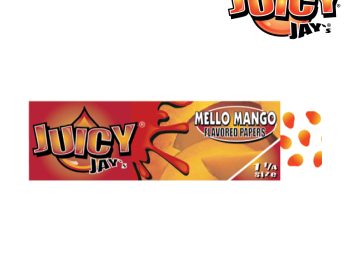 Juicy Jay's – 1 1/4  Mello Mango Flavoured Rolling Papers