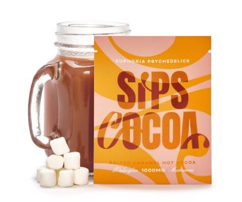 Euphoria Psychedelics – Salted Caramel Hot Cocoa – 1000MG