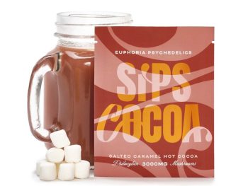 Euphoria Psychedelics – Salted Caramel Hot Cocoa 3000MG