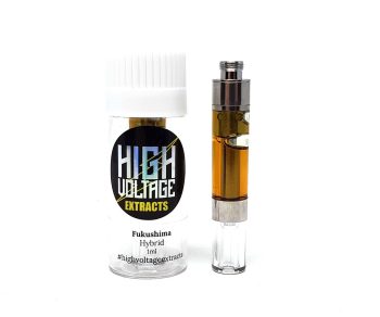 High Voltage Extracts - HTFSE Cartridges  - Crumble Lime