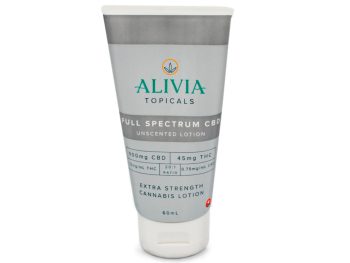 Alivia - Full Spectrum CBD Lotion- Unscented - 900MG CBD & 45MG THC