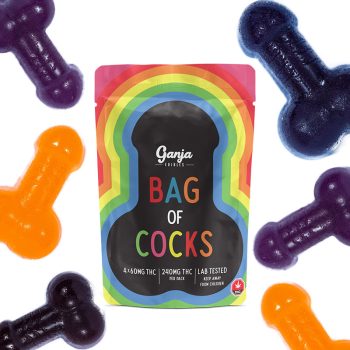 Ganja Edibles - Regular Bag Of Cocks 240MG