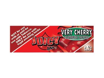 Juicy Jay's – 1 1/4  Very Cherry Flavoured Rolling Papers