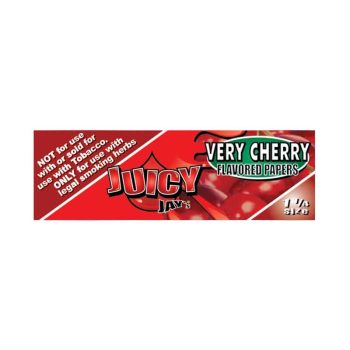 Juicy Jay's – 1 1/4  Very Cherry Flavoured Rolling Papers