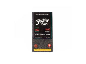 Euphoria Extractions Toffee Crunch Sativa Bar 1200MG