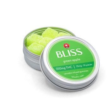 BLISS - Infused Gummies Green Apple 250MG