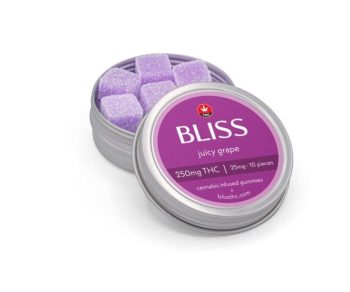 BLISS - Infused Gummies Juicy Grape 250MG