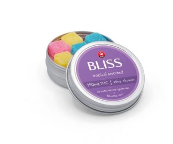 BLISS - Infused Gummies Tropical Assorted 250MG