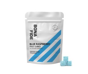 Bonafide Edibles - Blue Raspberry Fruit Cubes 300MG THC