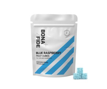 Bonafide Edibles - Blue Raspberry Fruit Cubes 300MG THC