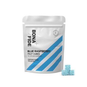 Bonafide Edibles - Blue Raspberry Fruit Cubes 300MG THC