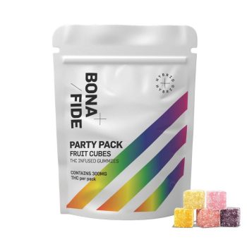 Bonafide Edibles - Party Pack Fruit Cubes 300MG THC