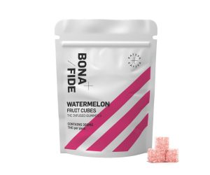 Bonafide Edibles - Watermelon Fruit Cubes 300MG THC