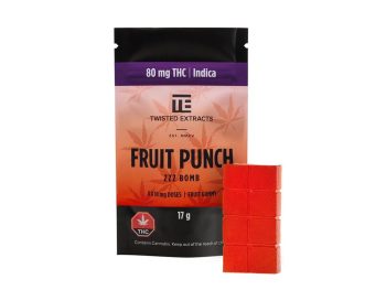 Twisted Extracts - "Fruit Punch Zzz" Jelly Bomb 80MG