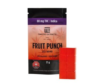 Twisted Extracts - "Fruit Punch Zzz" Jelly Bomb 80MG