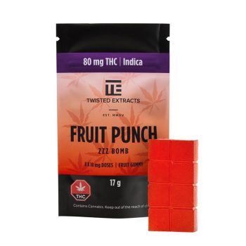 Twisted Extracts - "Fruit Punch Zzz" Jelly Bomb 80MG