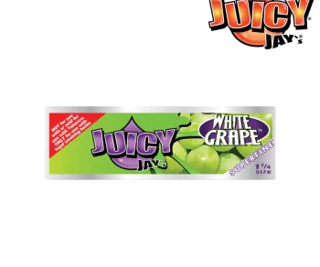 Juicy Jay's – 1 1/4  White Grape Flavored Ultra Thin Hemp Rolling Papers