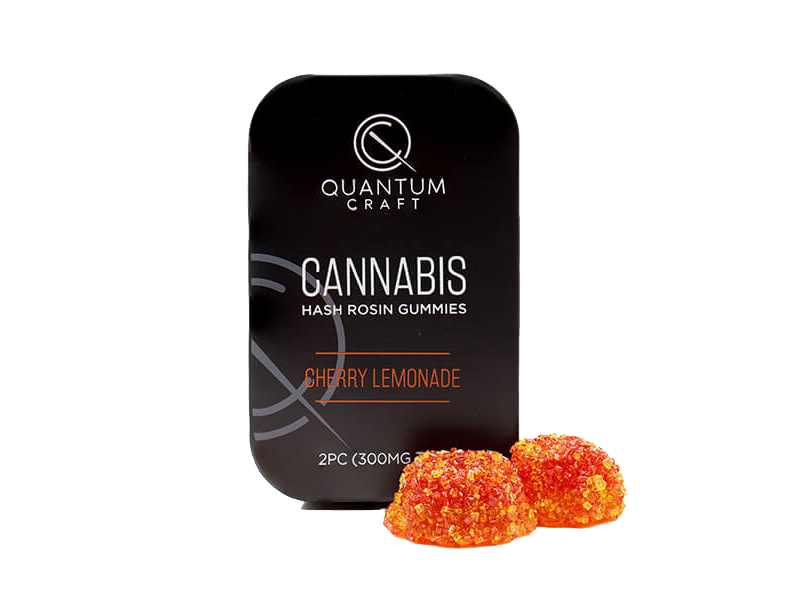 Quantum Craft Edibles Cherry Lemonade THC Gummies 300MG Canna
