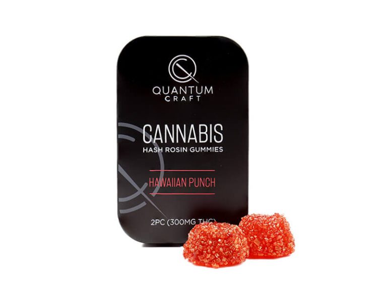 Quantum Craft Edibles Hawaiian Punch THC Gummies 300MG Canna Sweets