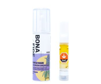 Bonafide - Live Resin Cartridge - Purple Haze 1ML