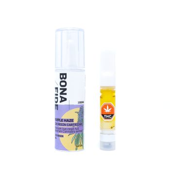Bonafide - Live Resin Cartridge - Purple Haze 1ML