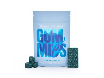 Euphoria Psychedelics – Blue Raspberry Gummy 1000mg