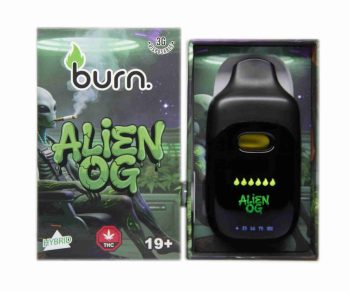 Burn Disposable Vapes - Alien OG 3ML