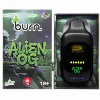 Burn Disposable Vapes - Alien OG 3ML