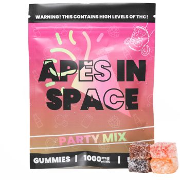 Apes In Space Gummies - Party Mix 1000MG