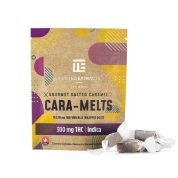 Twisted Extracts - Indica Salted Cara-Melts 300MG