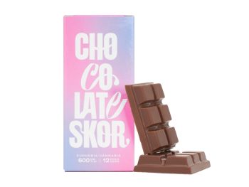 Euphoria Cannabis - Chocolate Skor - 600mg THC