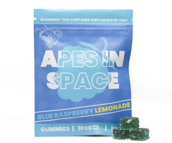 Apes In Space Gummies - Blue Raspberry Lemonade 1000MG
