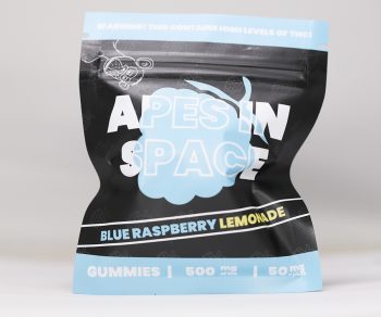Apes In Space Gummies - Blue Raspberry Lemonade 500MG