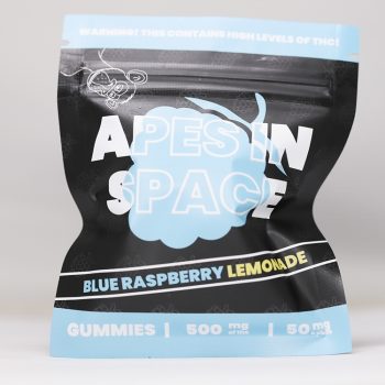 Apes In Space Gummies - Blue Raspberry Lemonade 500MG
