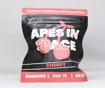 Apes In Space Gummies - Cherry 500MG