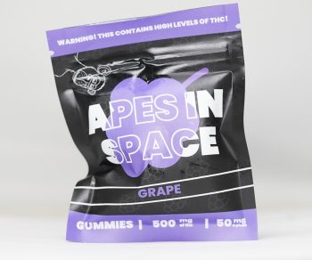 Apes In Space Gummies - Grape 500MG