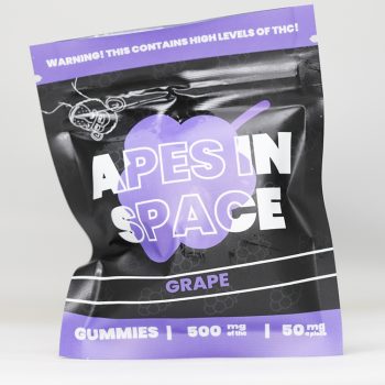 Apes In Space Gummies - Grape 500MG