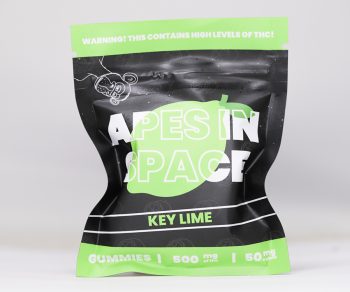 Apes In Space Gummies - Key Lime 500MG