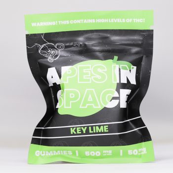 Apes In Space Gummies - Key Lime 500MG
