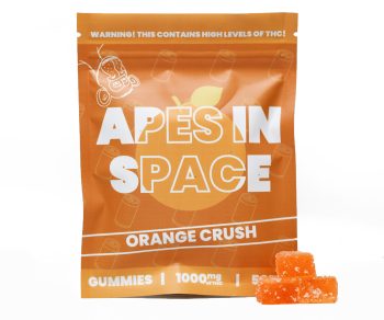 Apes In Space Gummies - Orange Crush 1000MG