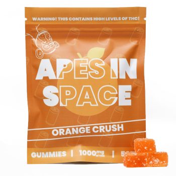 Apes In Space Gummies - Orange Crush 1000MG