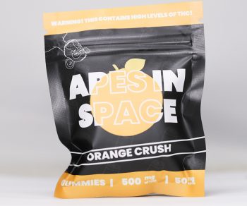 Apes In Space Gummies - Orange Crush 500MG